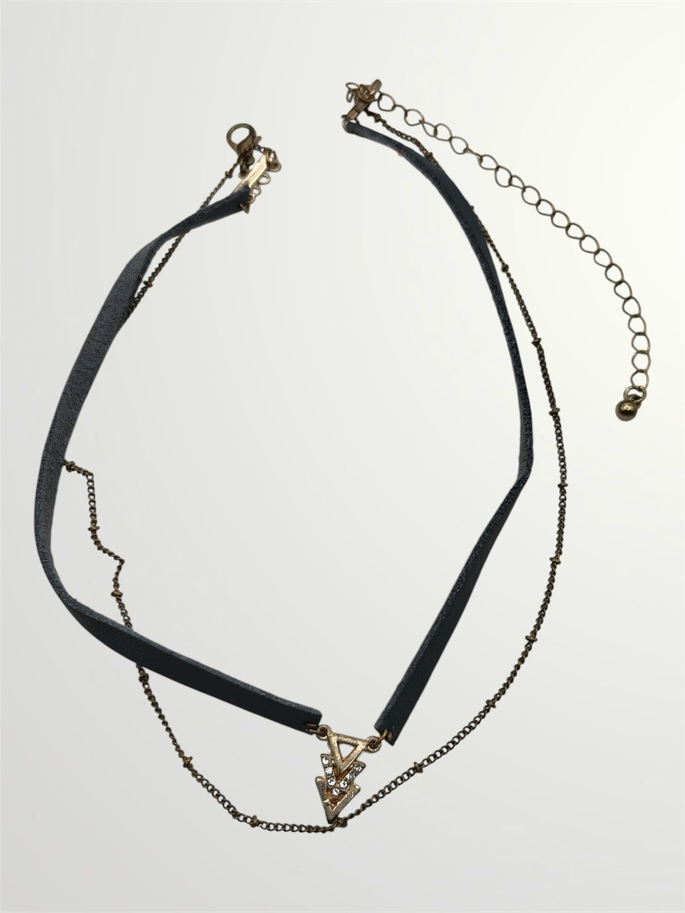 Y2K Double Layer Choker Necklace
